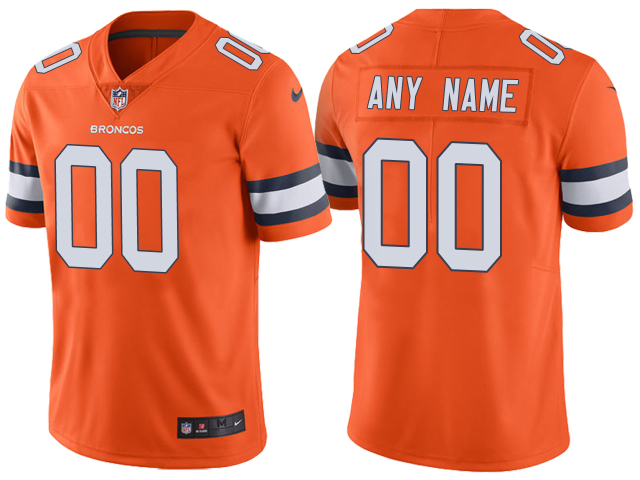 Custom Denver Broncos Vapor Untouchable Limited Jersey